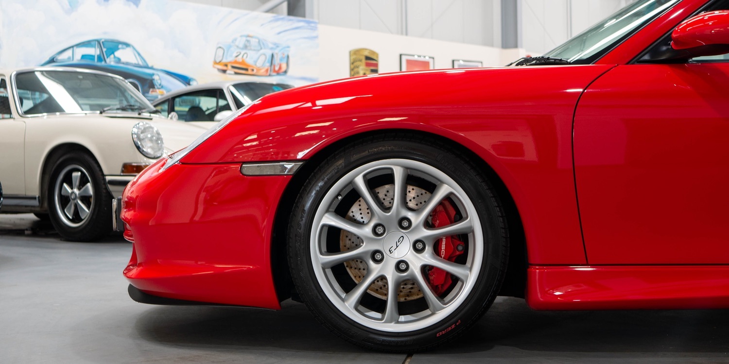 Used PORSCHE 911 2004 Red in Shrewsbury, Shropshire Lakeside Classics